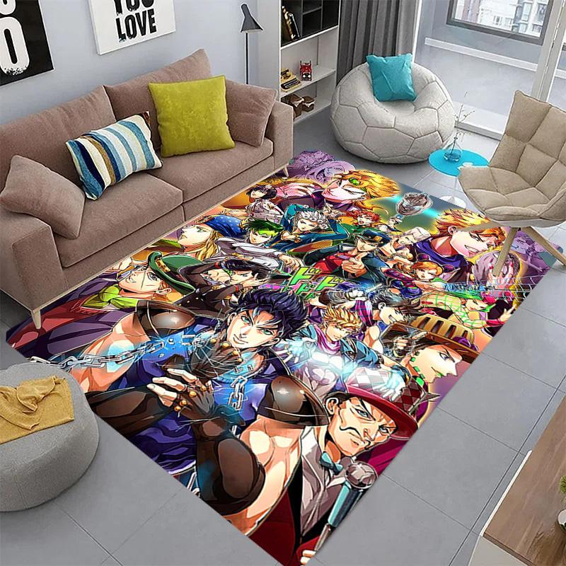 JoJo's Bizarre Adventure: Diamond Unbreakable carpet floor mats Home Decor Christmas gifts Bathroom mat Fashion