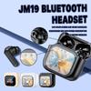 Беспроводные Bluetooth-наушники JM19 с цветным ЖК-дисплеем, шумоподавлением ANC/ENC, низким энергопотреблением 5.4, спортивные наушники для тренажерного зала/бега