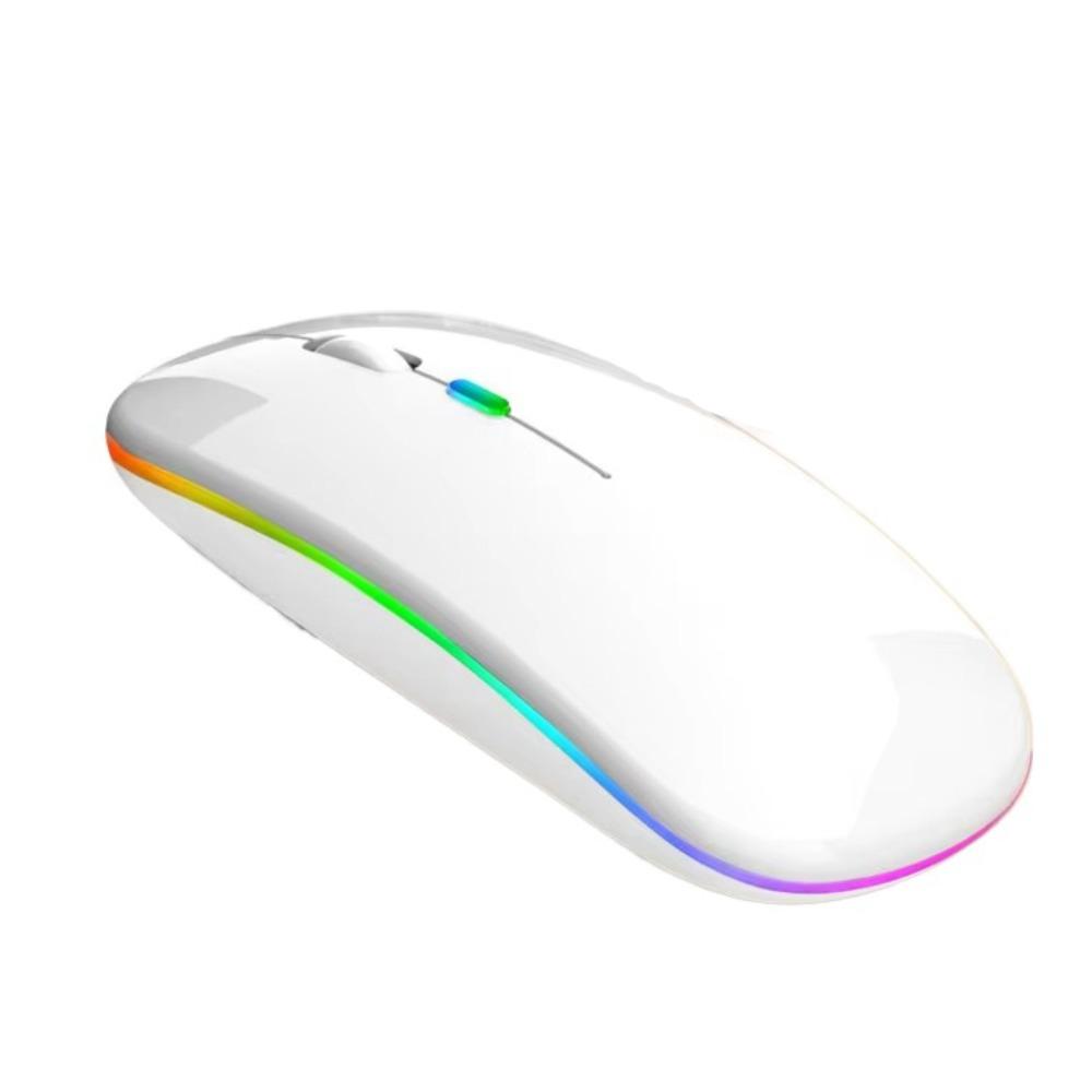 LED Light Computer Silent Mouse Colorful Gaming Bluetooth Mouse Wireless Mouse PC/Laptop
