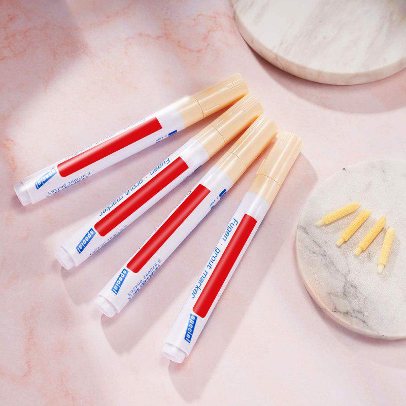 Tile Joint Repair Color Pen White Tile Refill Cement Pen Waterproof And Mildew-proof Filling Wall Porcelain Bathroom Paint Cleaner