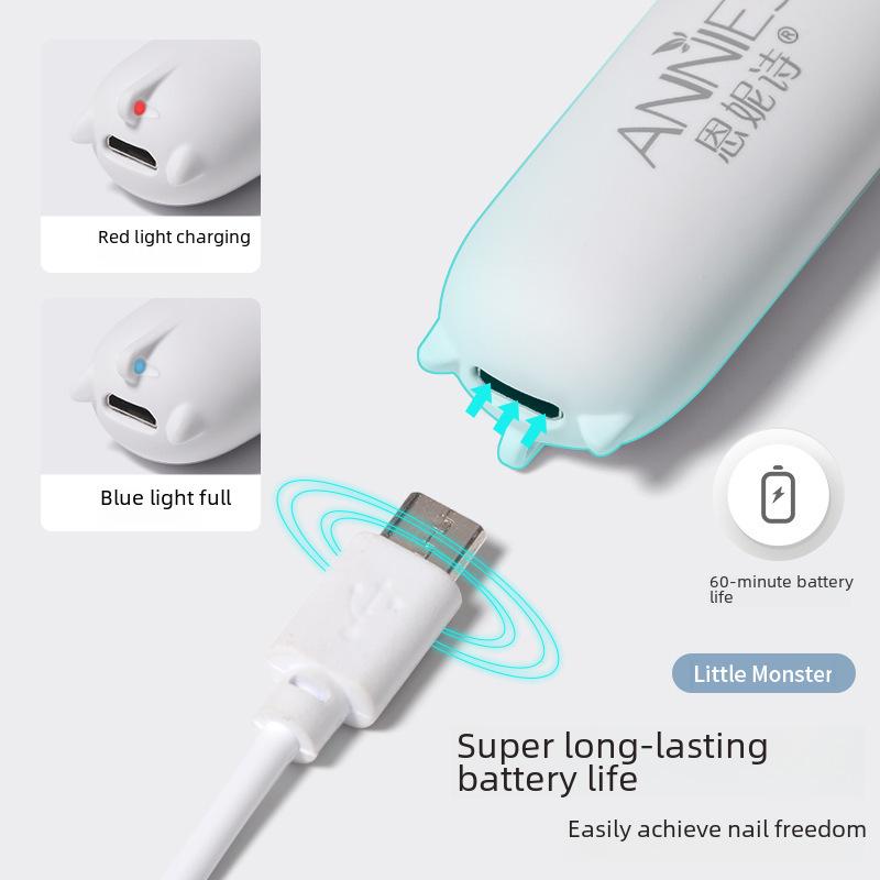 Портативная мини-лампа для быстрой сушки ногтей с местом для хранения - подключаемый тип для маникюра и липкого алмазного отверждения