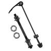 Bike Bicycle Axle Front Rear Quick Release Skewers With 25mm Hub Bearings