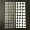 200pcs (100 пар) Суперпрочные прозрачные точечные наклейки Многоразовые застежки-липучки 15 мм Клейкие белые круглые монетки для организации, рукоделия и упаковки