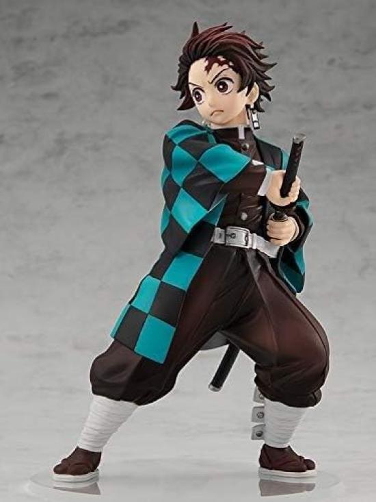 POP UP PARADE Demon Kimetsu no Yaiba Тандзиро Камадо АБС ПВХ Раскрашенная Полная Фигурка Истребитель Немасштабная &