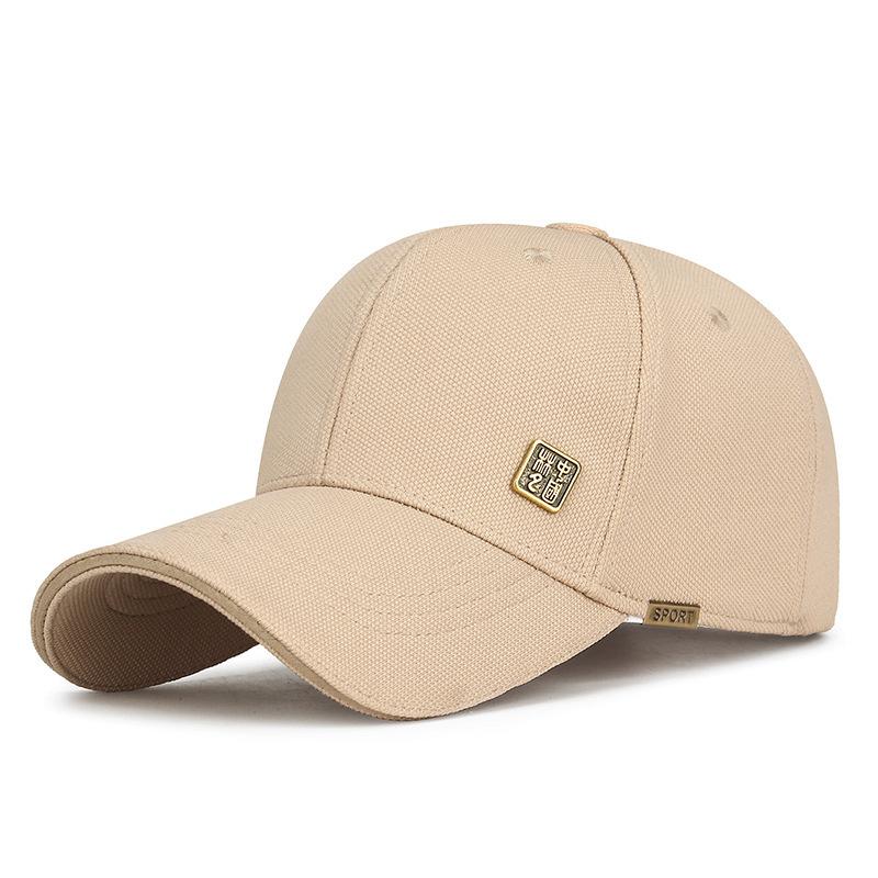 Guochao Letter Embroidery Hardtop Baseball Hat Men And Women Outdoor Cap Street Versatile Shade Leisure