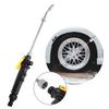 2-in-1 High Pressure Washer Adjustable Nozzles Detachable Hose Fit Standard Hose Car Washing Wand