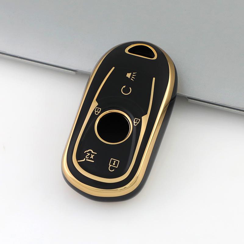 Электроplated TPU чехол для ключа для Buick Envision, LaCrosse, Regal, GL8, GL6