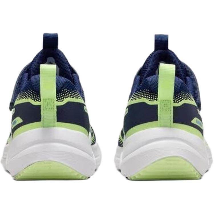 Nike Cosmic Runner Abrasion Resistant Kids' Running Shoes University Blue/Neon Green Children Aged 3 7 Years Old HM4400-403