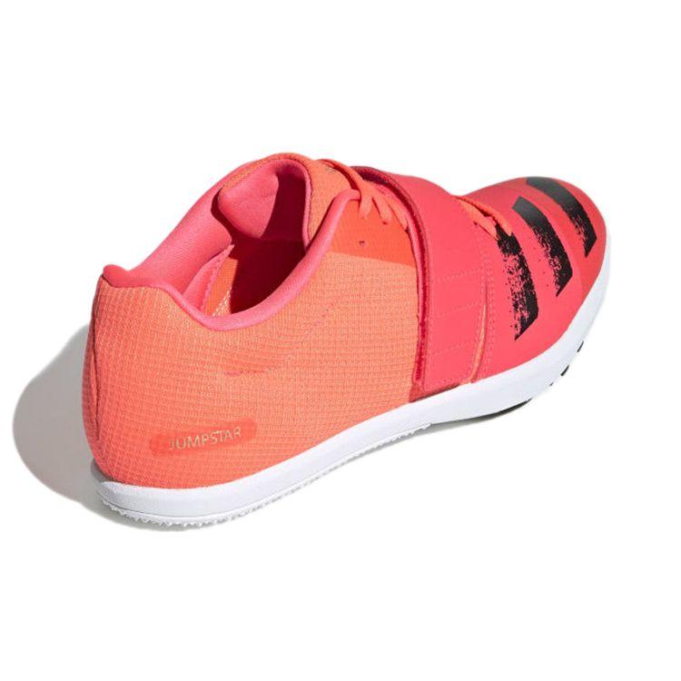 Adidas Jumpstar Шипы Шнуровка Амортизирующие Прочные Поддерживающие Низкие Тренировочные Беговые Кроссовки Мужские Кроссовка Оранжево-Красный EG6156