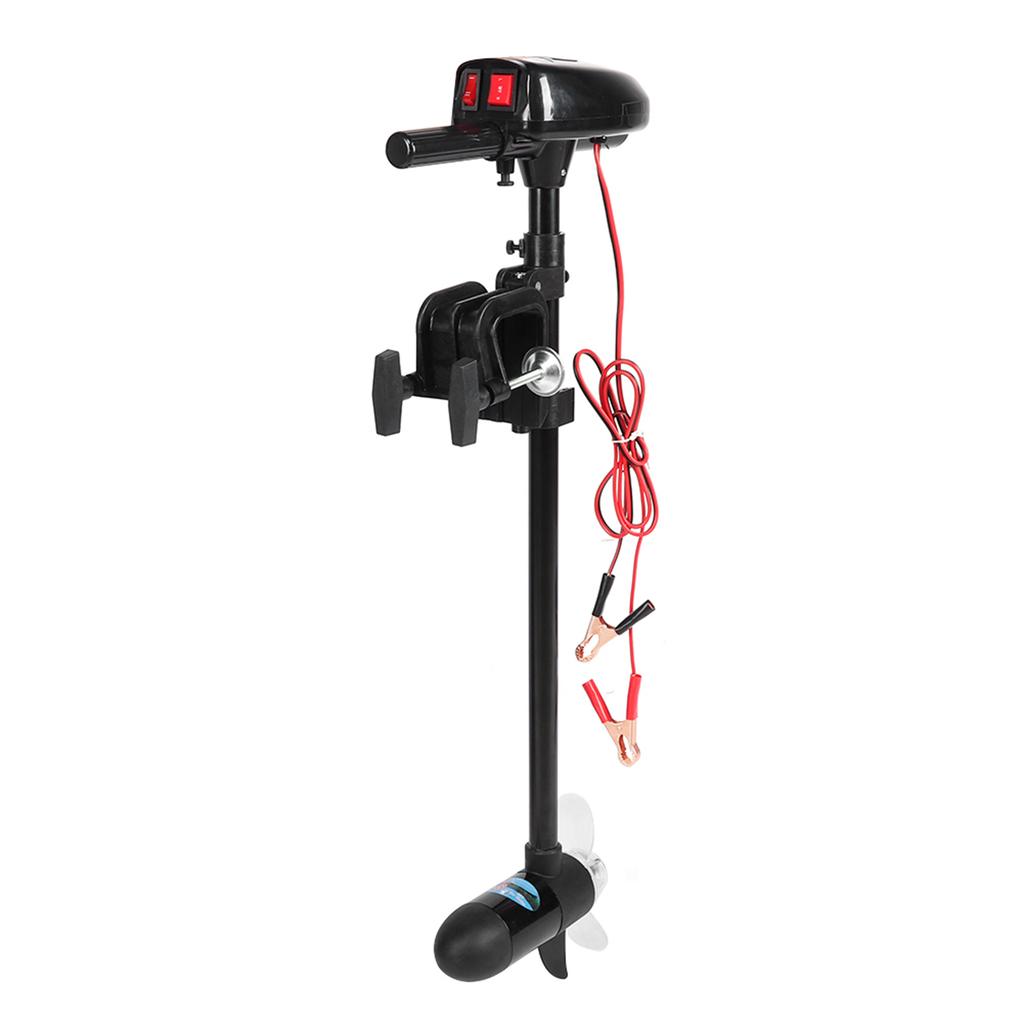 12V 18lbs Brushed Multi?Gear Electric Mount Trolling Motor with Propeller for Inflatable Boat