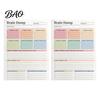 Office Desk Accessory A5 Brain Dump Planner, Tear-off Daily Task Pad with 50 Tear Off Note Sheets, Thickened Paper Notepad for Organizing Thoughts And