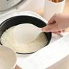 1 шт. силиконовая ложка для риса кухонная утварь кухонный половник рисовая лопатка корейская ложка для риса многоразовый совок деревянная ручка