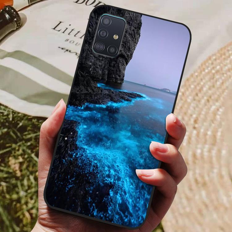 Для Samsung Galaxy A31 A51 A71 Чехол Силиконовая Задняя Крышка Чехол для Телефона Для Samsung A51 A71 A31 A315 A515 A715 Мягкий Чехол бампер coque
