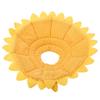 Sunflower Shaped et Recovery Collar Adjustable Fit Dog Cone Collar  Skin Irritation Relief