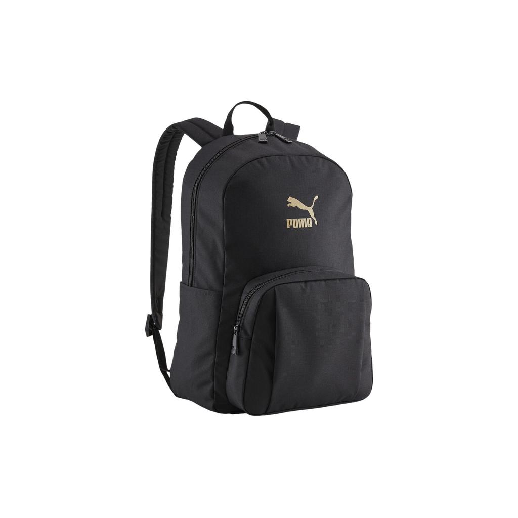 Puma Printed Casual Classic Fabric Backpack Unisex Backpacks Black 079985-02