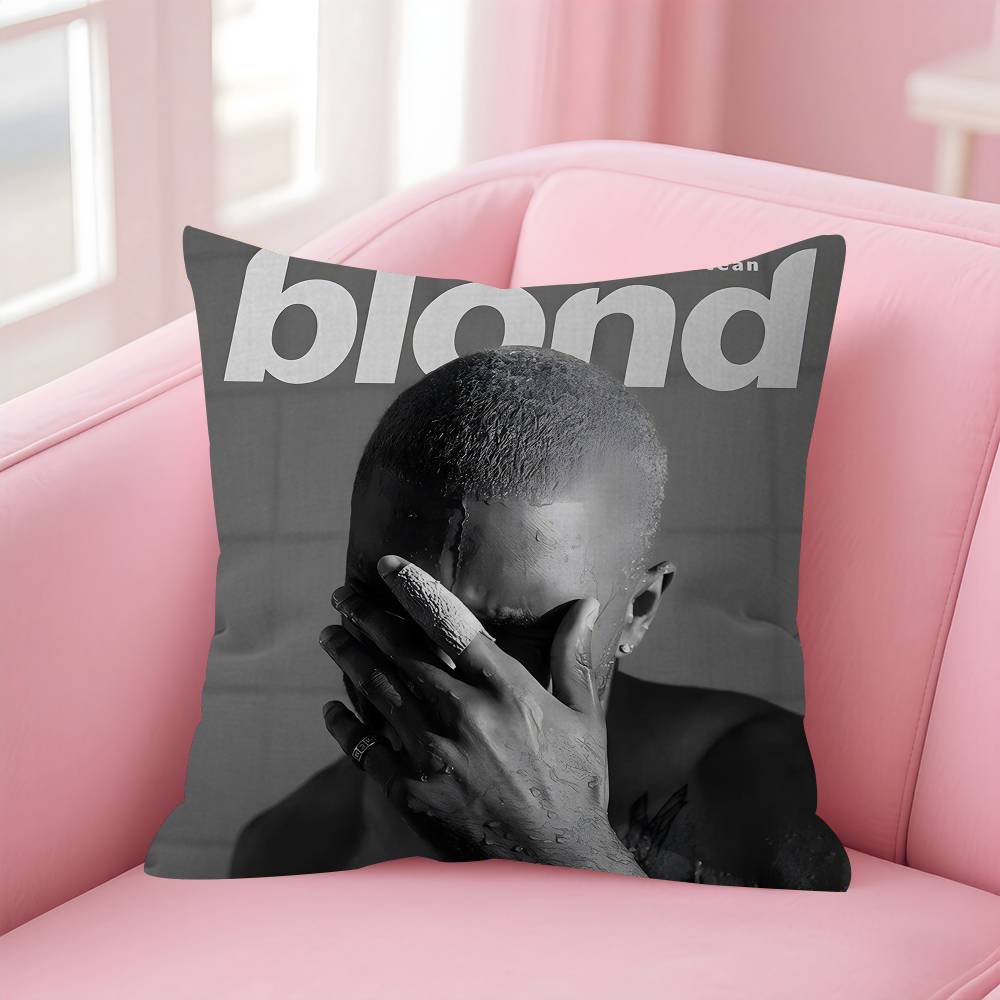 Modern Racing Blond Frank Ocean Cars Rap Hypebeast Pillow Anime Pillow Sofa Bed Head Pillow Cover Cushion Cover 45x45 Cm Fashion