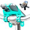 Bone Bike Tie 4 Pro Max Silicone Bicycle Phone Easy for Road Celeste Color Mount, Anti-Slip, Anti-Vibration, Anti-Drop, Anti-Vibration, Anti-Slip,