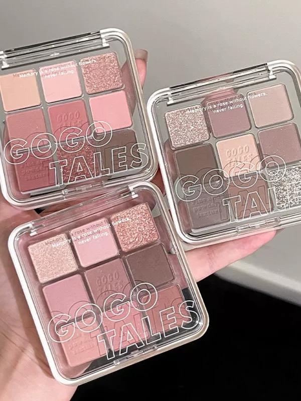 Gogotales Gogo Dance Eyeshadow Palette Nine-Color Eyeshadow 2026 New Earth Color Daily Light Makeup Authentic Eye Makeup