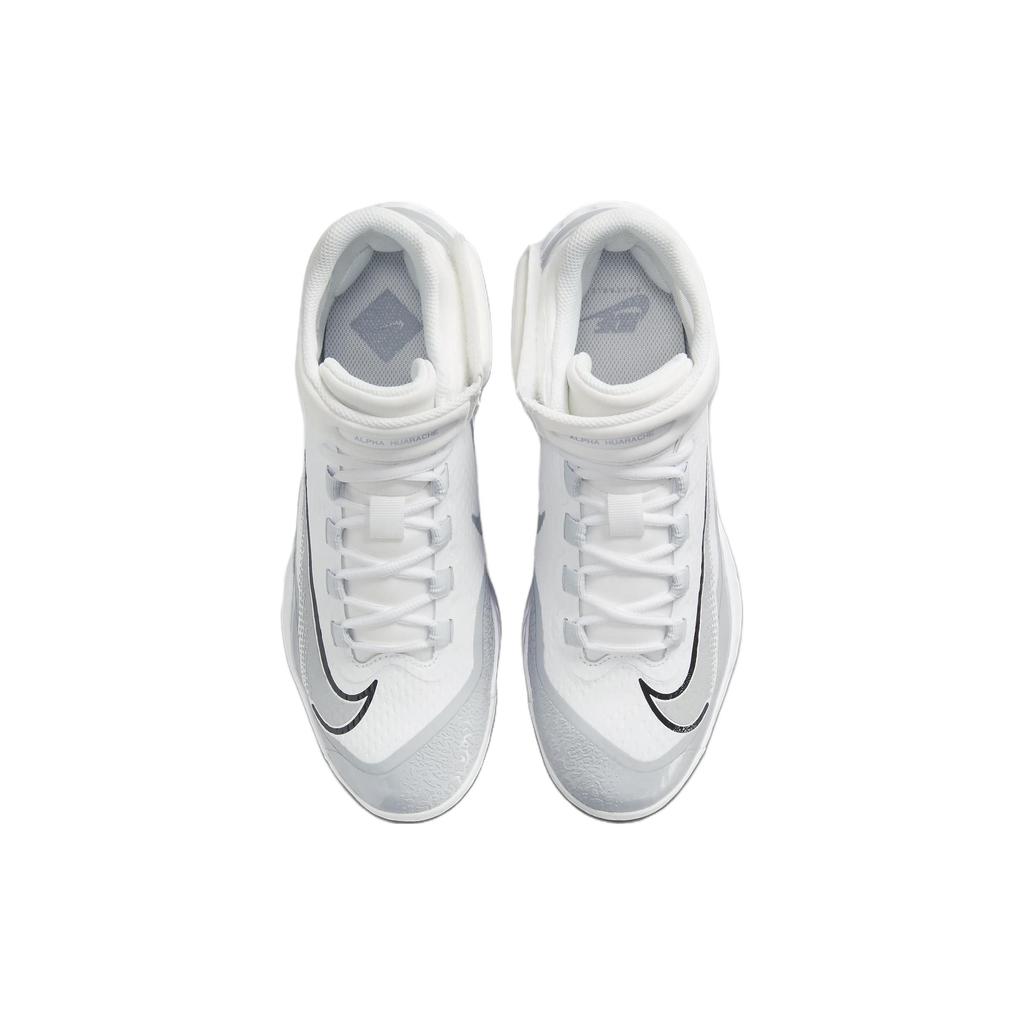 Новые Nike Alpha Huarache Elite 4 Белый Волчий Серый