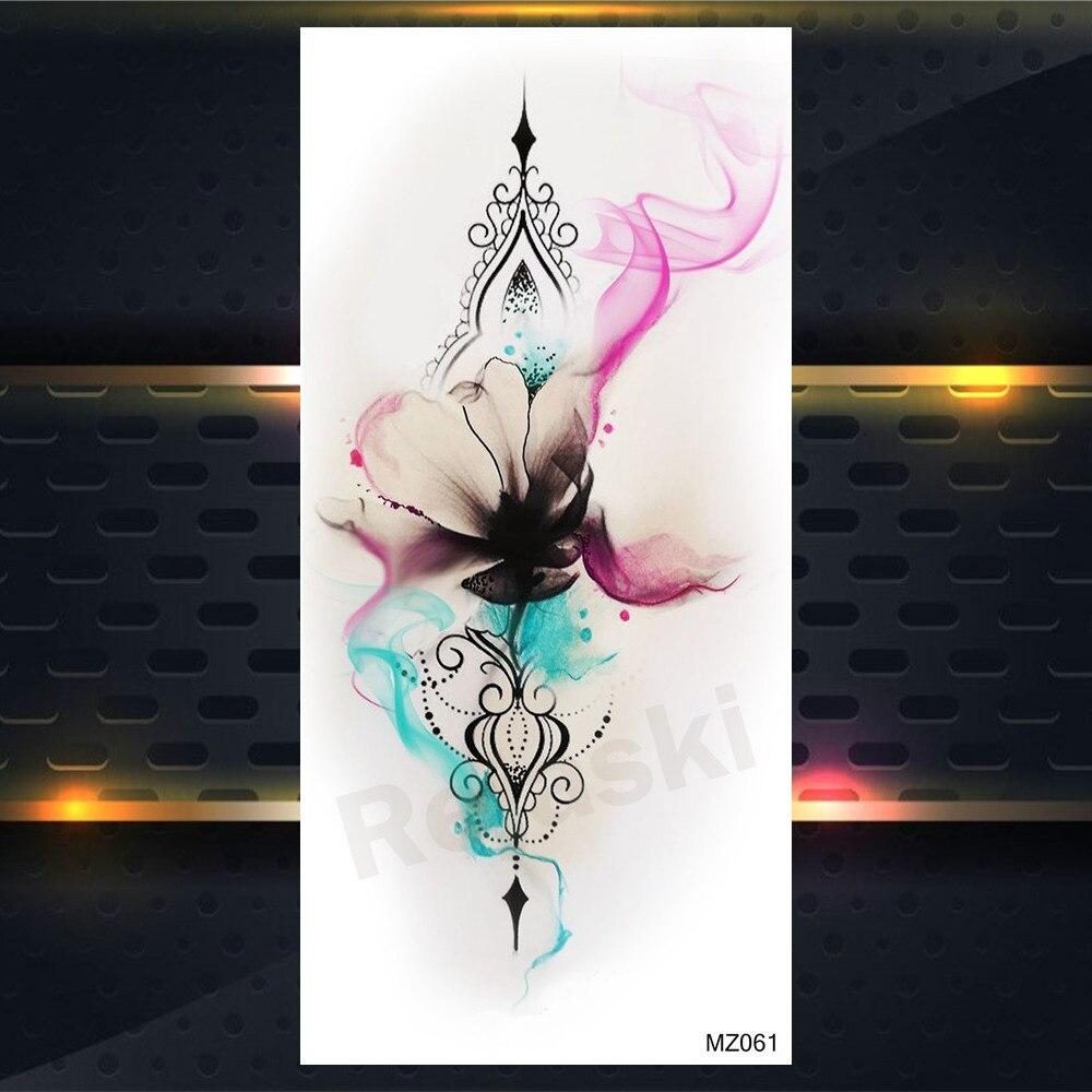 Временные татуировки с изображением орла для мужчин и женщин, волк, черное животное, татуировка, тигр, лесной лось, геометрия, гора, поддельные татуировки, скорпион, руки, руки