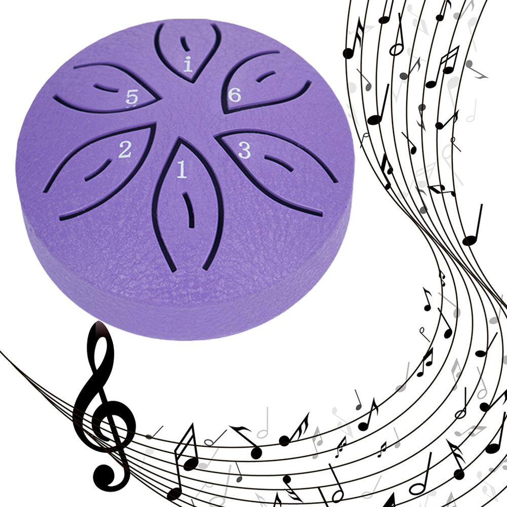 3 дюйма 6 нот мини хэндпан барабан ручной пан барабан перкуссия музыкальные инструменты для йоги медитации уникальный подарок