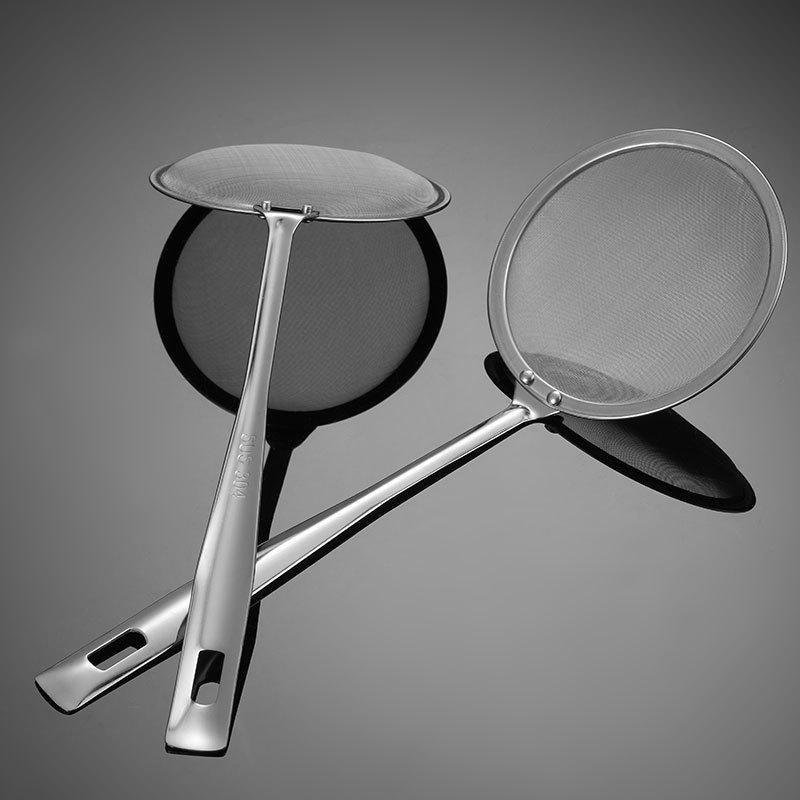 Ложка-фильтр для масла из нержавеющей стали 304, фильтр 60 меш, фильтр для протекания масла, фильтр для соевого молока и соевого жмыха, сито для муки, для выпечки