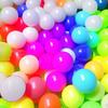 100 шт./компл., утолщенный PE, устойчивый к раздавливанию, без BPA, без фталатов, безопасный, для дома и улицы, для маленьких детей, круглый океанский шар