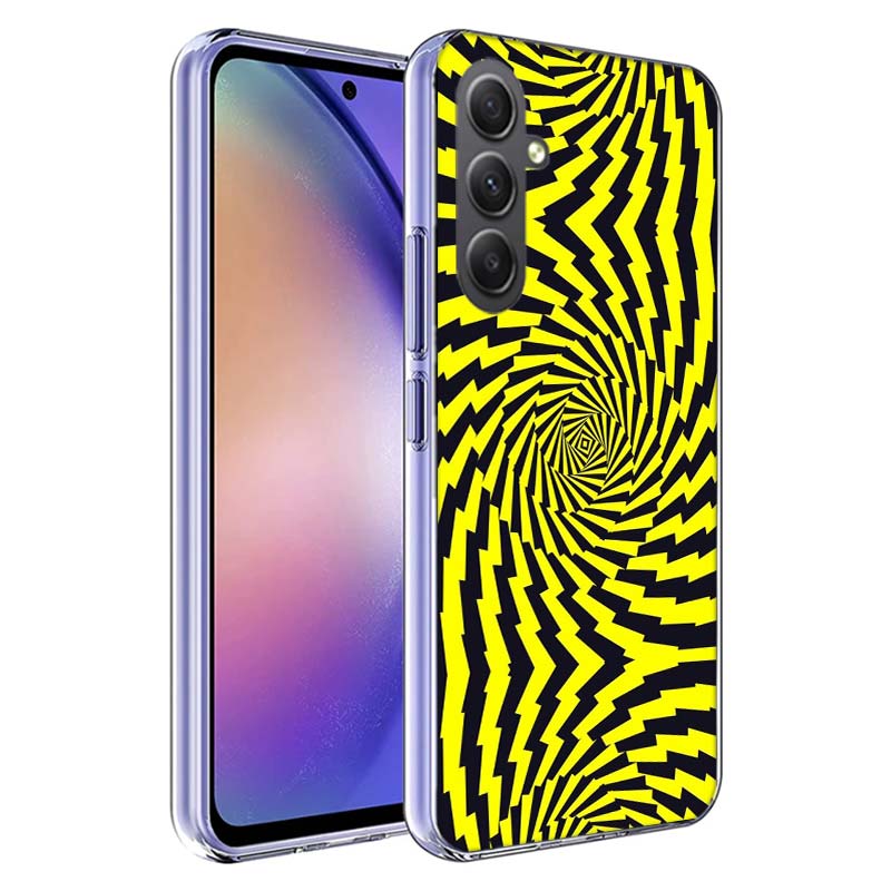 Хаотичный Чехол-Гипноз для Samsung A17 A37 A57 A07 A16 A26 A36 A56 A06 A02S A12 A22 A32 A52S A04S A14 A24 A34 A54 A03 A13 A