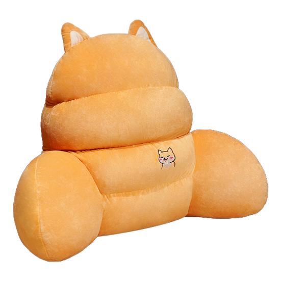 Подушка для чтения на кровати с поддержкой подлокотников на молнии. Супермягкая полностью заполненная спинка. Подушка для дивана и дивана.