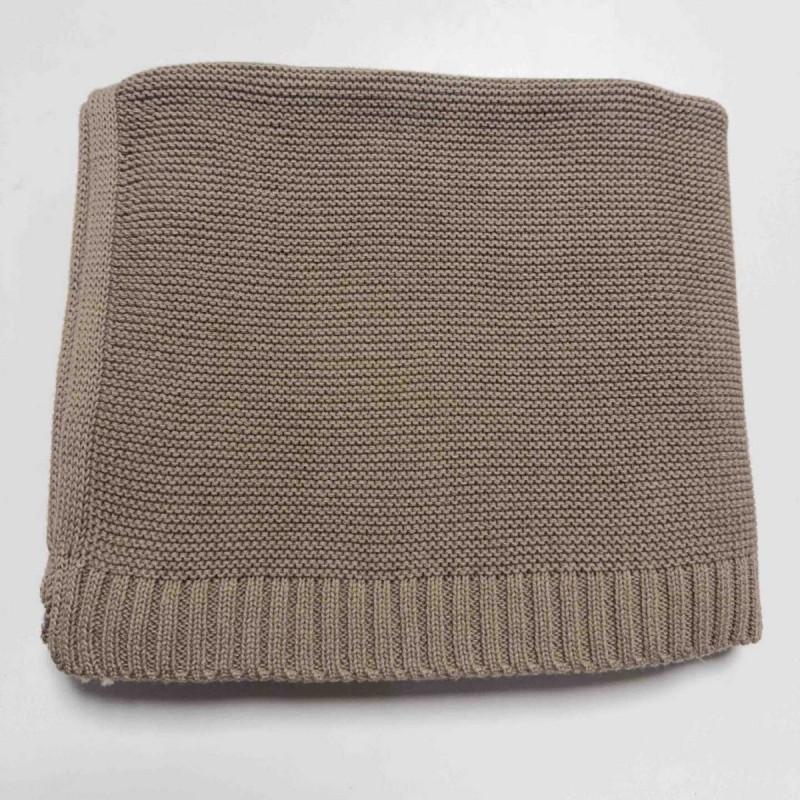 Soft Cotton Knit Baby Stroller Blanket Swaddle Wrap Nap Toddler Sofa Use