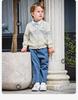 David Bella Boys' Sweater Autumn Dress Children's Stylish Knitted Sweater Baby Pure Cotton Coat Cardigan