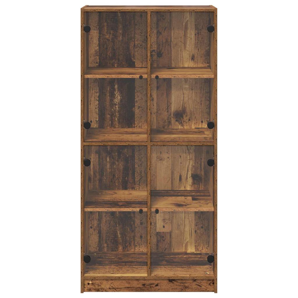 Highboard Reclaimed Wood 68 x 37 x 142 cm Particleboard