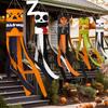 Outdoor Halloween Hanging Pumpkin Ghost Wind Sock Decorations