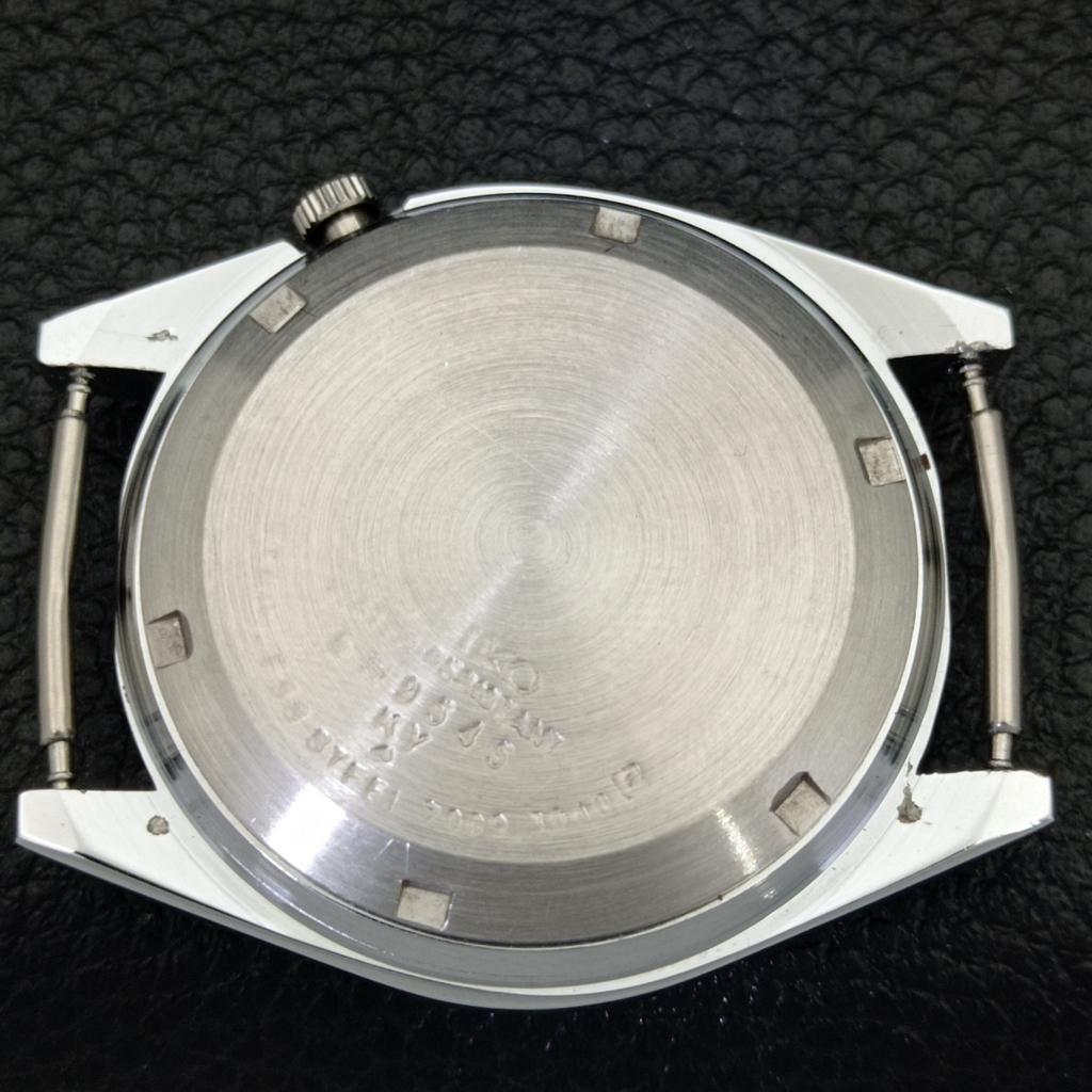 ВОССТАНОВЛЕННЫЕ ВИНТАЖНЫЕ АВТОМАТИЧЕСКИЕ МУЖСКИЕ ЧАСЫ SEIKO JAPAN С ЗЕЛЕНЫМ ЦИФЕРБЛАТОМ a433576-2