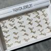 10Pcs Lady zirconite ring - adjustable simple finger ring - vintage ring