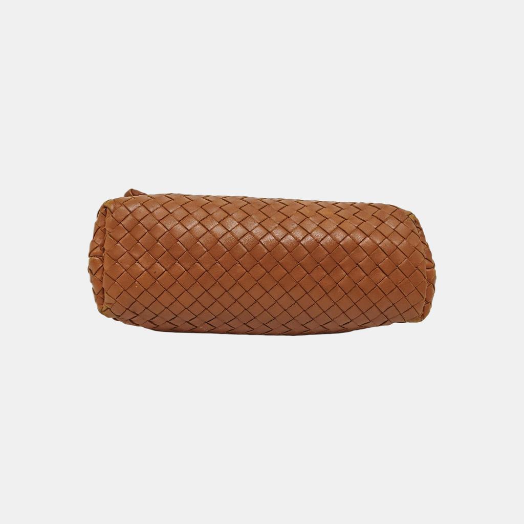 [Pre-Owned] Olimpia Small Brown Lambskin Shoulder Bag With Gold Hardware - Fair #U8OQD3
