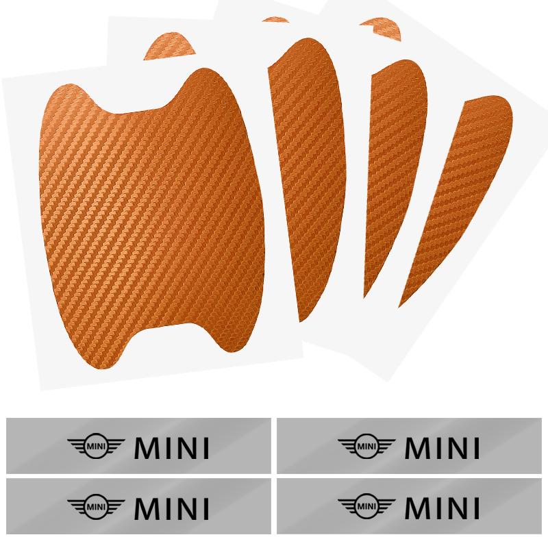 Car Door Sticker Auto Handle Anti Scratch Protection Film Car Styling For MINI Cooper F56 F55