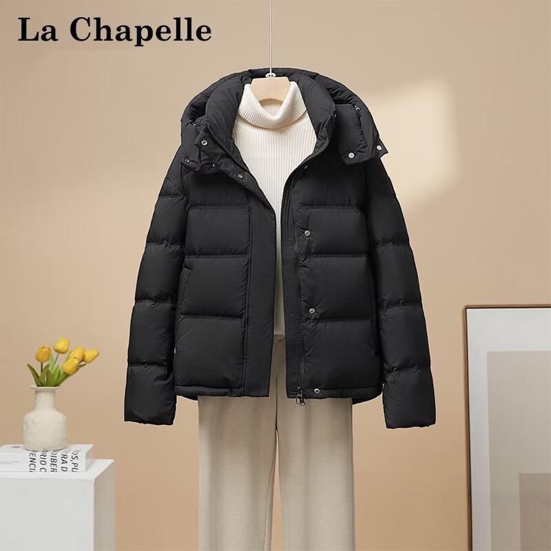 Женский короткий пуховик с капюшоном La Chapelle