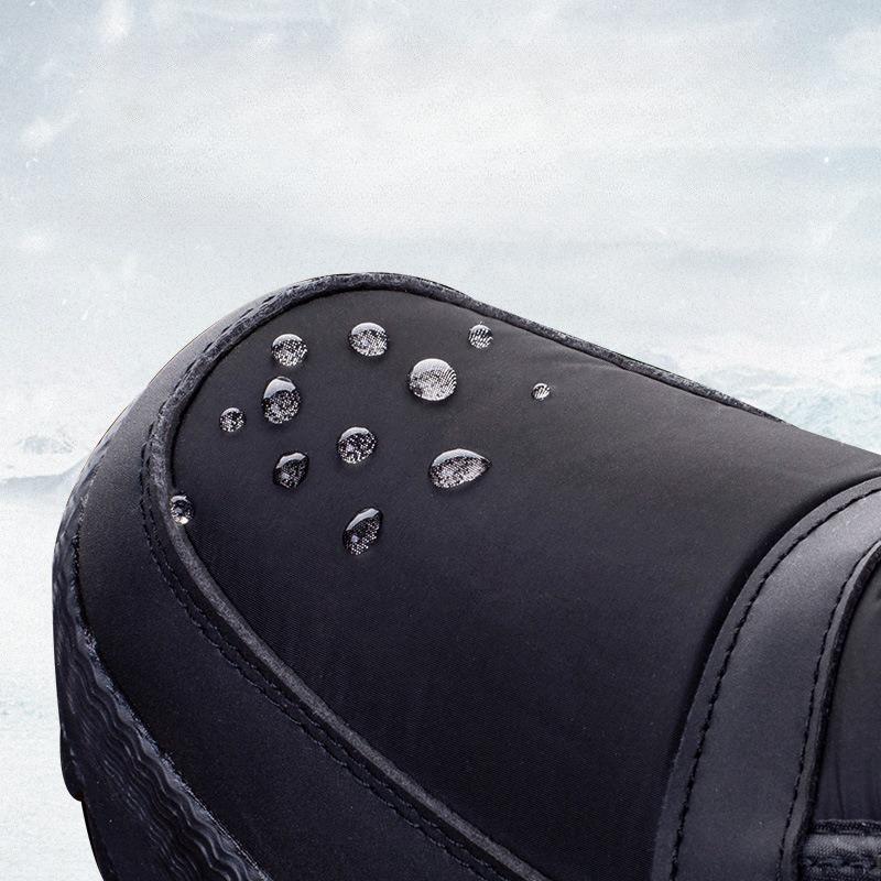 Winter Thick Warm Couple Cotton Shoes with Plush Casual Short Tube Men's and Women's Large Anti Slip Snow Boots