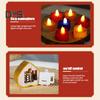 12Pcs Flickering Flameless Candle Lights Battery Operated LED Tea Light Realistic Wicks Light Decoration for Home Table Decor