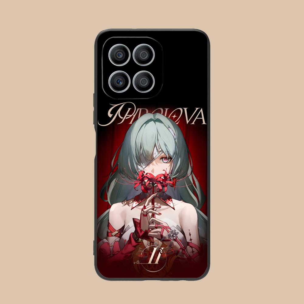 Чехол для мобильного телефона Wuthering Waves Phrolova Матовый для Honor 90 80 70 60 50 30 20 10 9 8 7 Pro S SE Lite 5G Печатная крышка