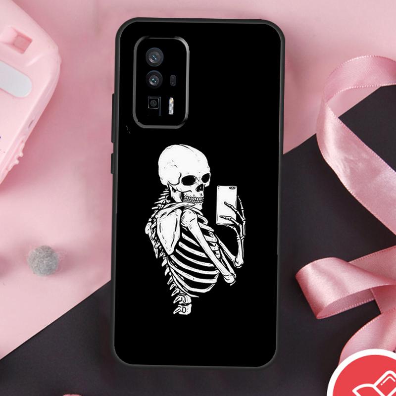 Aesthetics Skeleton Case For Xiaomi 13 14 Ultra 11T 12T 13T Pro 12 Lite POCO X6 Pro F5 M6 X5 X3 F3 M5s F6 Cover