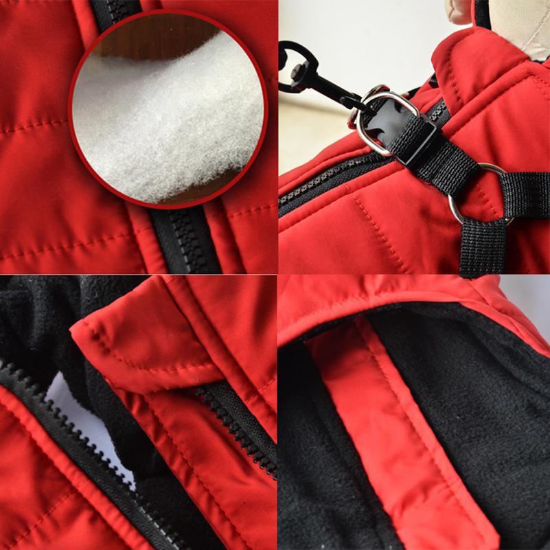 Одежда для собак с шлейкой, куртка для щенка, ветрозащитное пальто для собаки, мягкая одежда, костюм чихуахуа, французского бульдога, йорка, для домашнего животного