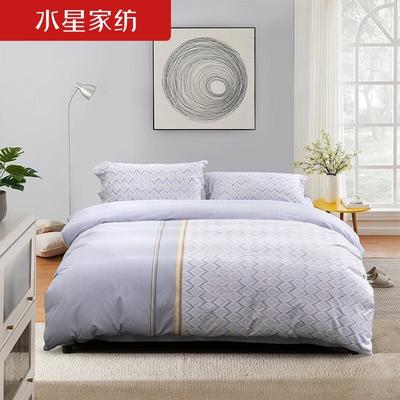 Mercury Home Textiles Хлопковый постельный комплект с принтом, антибактериальный