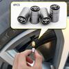 4Pcs/Set Metal Car Wheel Tire Air Valve Core Caps Auto Accessories For Toyota Corolla Chr rav4 prius Yaris Hilux auris avensis CWD1