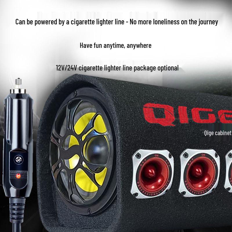 Высокопроизводительный Bluetooth-сабвуфер с фазоинвертором и 5 динамиками - 24 В/220 В