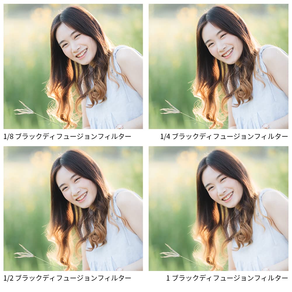 Concept Square Black Diffusion 28 Layer Nano Coating Soft Effect Contrast Adjustment Lens Filter Optical Glass Ultra Thin Frame Water Repellent Oil