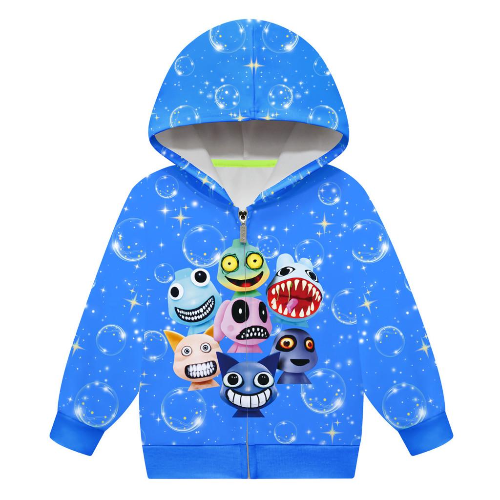 79095 Kids Boys Girls Animal Hospital Bodycon Breathable Long Sleeves Jacket