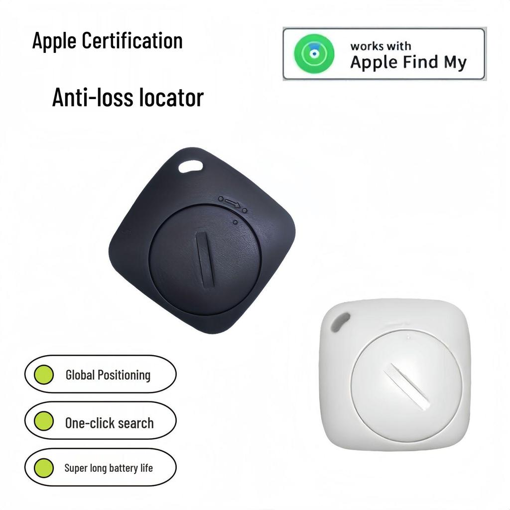 FindMy Smart Bluetooth Anti-Lost Locator for iOS - Pet & Device Tracker with Long Battery Life