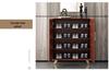 All-Aluminum Waterproof Shoe Cabinet for Indoor/Outdoor Use, Pre-Assembled, Modern Design